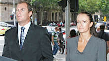 Wayne Carey and Kate Neilson in 2009.