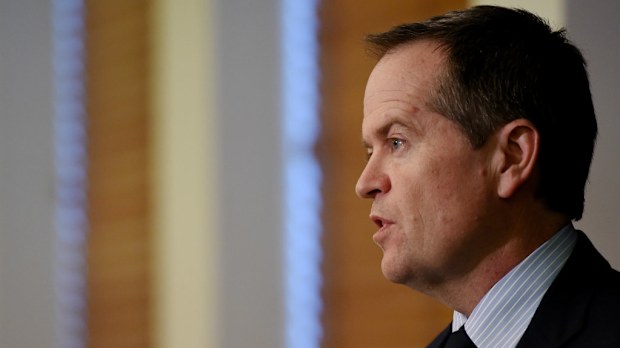 Opposition leader Bill Shorten speaks to the media during a press conference at Parliament House in Canberra, Thursday, July 17, 2014. (AAP)