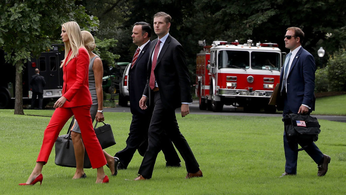 Ivanka Trump accompanies father Donald Trump to 'Make America Great ...
