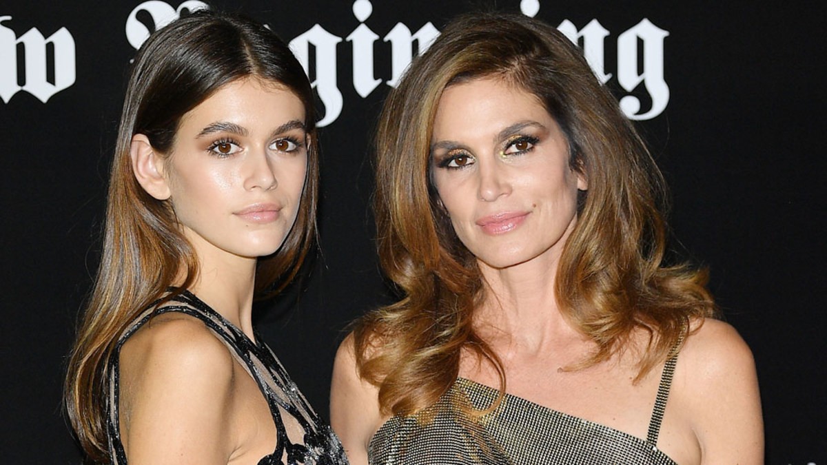 Cindy Crawford says daughter Kaia Gerber baulked at sharing the runway ...