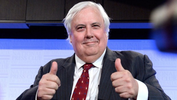 Clive Palmer. (AAP)