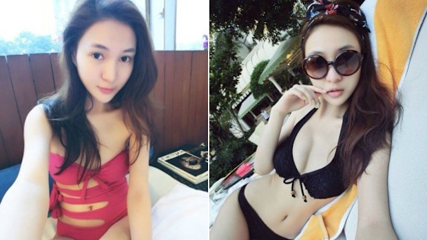 China’s most famous mistress Guo Meimei, as pictured on her Sina Weibo account. Picture: Supplied