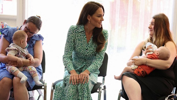 Princess of Wales visits childcare centre