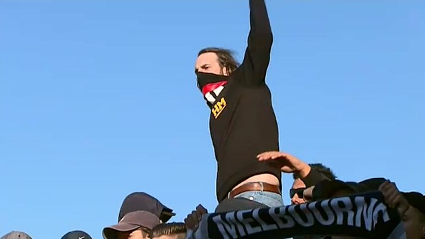 The behaviour of some supporter groups has been labelled as disappointing. (9NEWS)