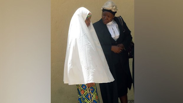 The 14-year-old is accused of the murder of her husband. (AFP)