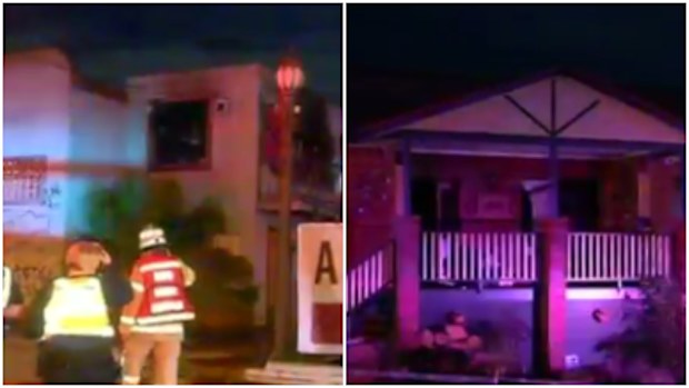 Firefighters have responded to two separate blazes in Melbourne's north overnight. (9NEWS)