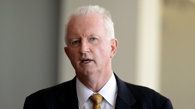 Outgoing Queensland LNP president Bruce McIver. (AAP)