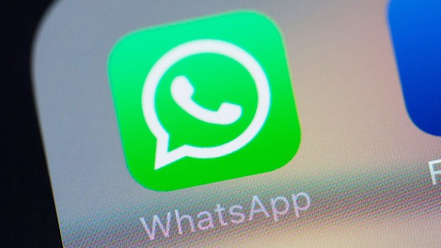 The Whatsapp logo. (AFP)