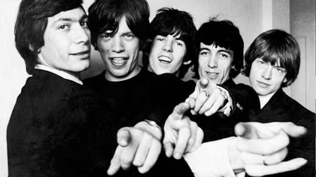 The Rolling Stones in the 1960s.