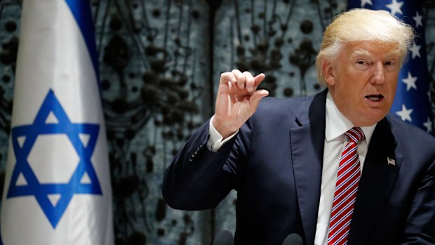 Donald Trump said Iran must never be allowed to have nuclear weapons. (AFP)