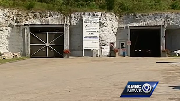 Two US children were discovered living alone in a cave with no water and one child was clutching a cup of dry noodles mixed with dirt. (KMBC News)