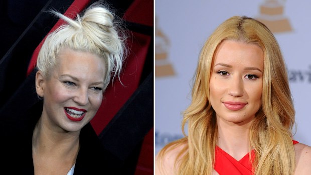 Australians Sia Furler and Iggy Azalea are considered strong Grammy chances. (AAP)