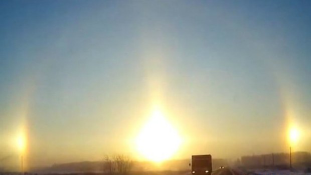 The halo effect can occur several times over winter, a local meteorologist said.