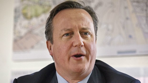 British PM David Cameron.