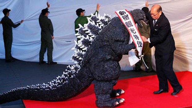 The ceremony marks a fresh start given the creature's...tumultuous past. (Supplied)