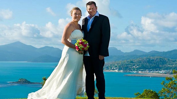 Sydney bride Allyson Duke picked her wedding venue, on Hamilton Island, before her fiancé proposed.