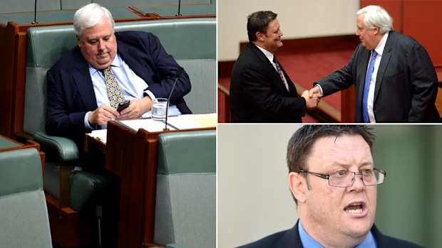 All it took was a one word text to fracture a political duo. (AAP)