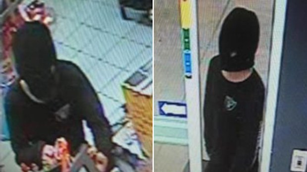 The alleged Victoria Point robber. (Supplied)