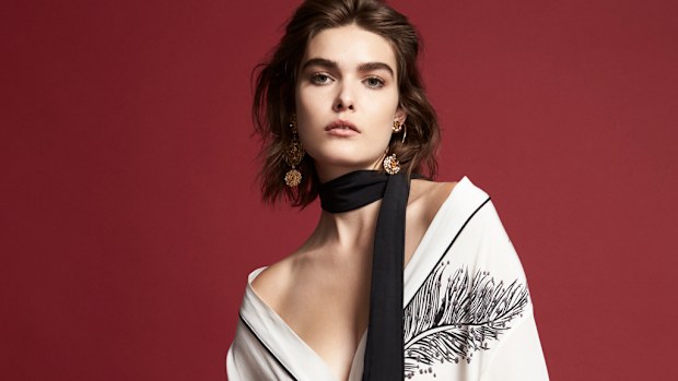 Chelsea De Luca's louche loungewear. Image: Chelsea De Luca
