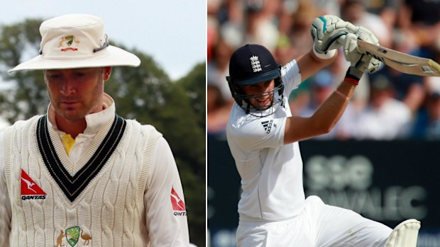 Michael Clarke's Australians need a record 412 to claim victory in the first Ashes Test. (AAP)