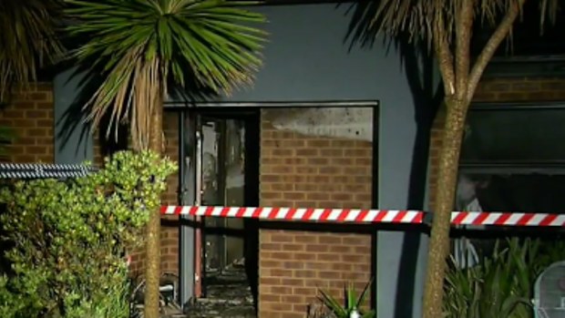 The body of a woman has been found at the scene of a house fire in Caroline Springs. (9NEWS)
