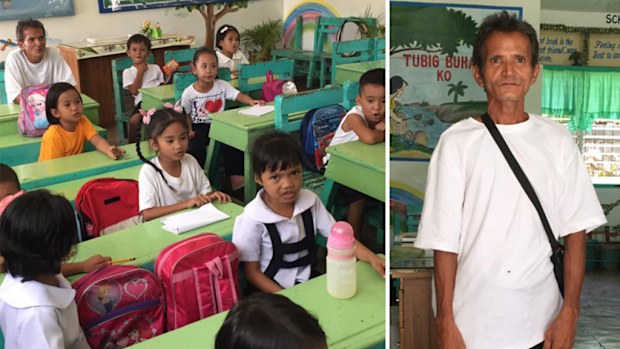 Joseph Alba attends an elementary school. 