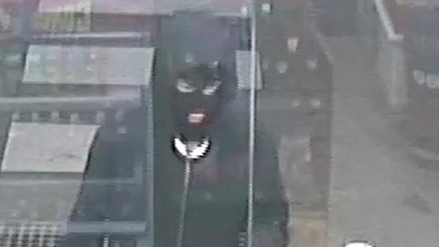 Police have released an image of the armed robber. (Supplied)