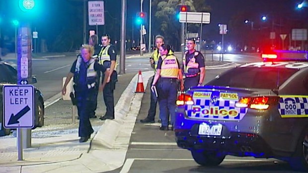 Emergency services at the scene. (9NEWS)