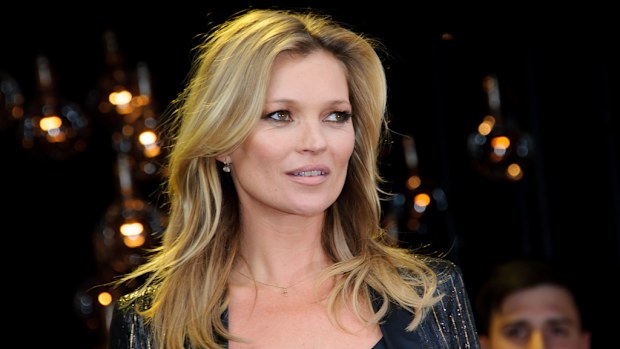 British supermodel and fashion designer Kate Moss. (AAP)