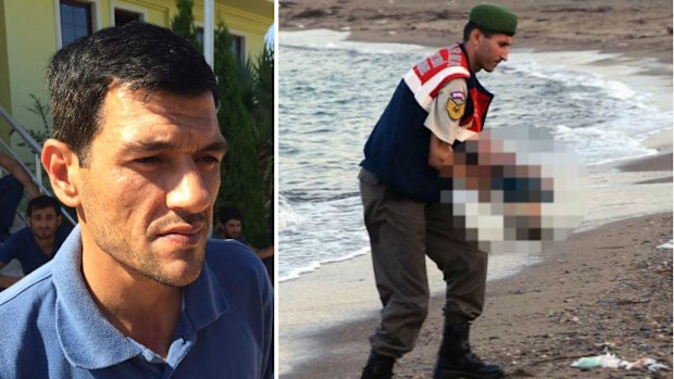 Alan Kurdi's father has  said the attention paid to his family had achieved nothing. (AAP)