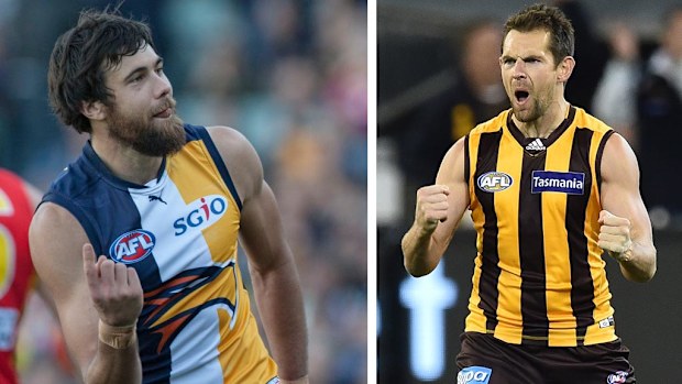 West Coast and Hawthorn prepare for the 2015 AFL Grand Final.