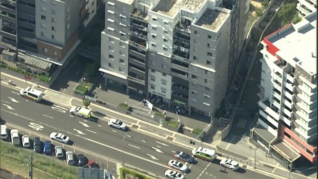 Emergency services have been called to a Bankstown apartment block. (9NEWS)
