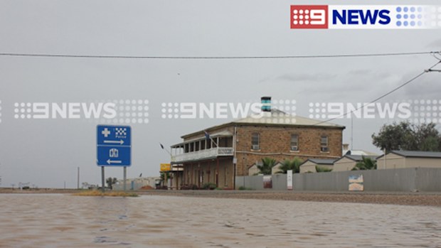 South Australia's wild weather has been labelled a once-in-50-year event. (9NEWS)