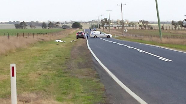 A cyclist has been killed in a hit and run crash near Geelong. (9NEWS)