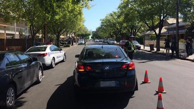 Police are at the scene. (Supplied, Twitter)