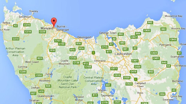The crash occurred in Wynyard (Google maps)