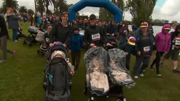 Thousands of people have participated in 'Walk for Prems' events across the country. (9NEWS)