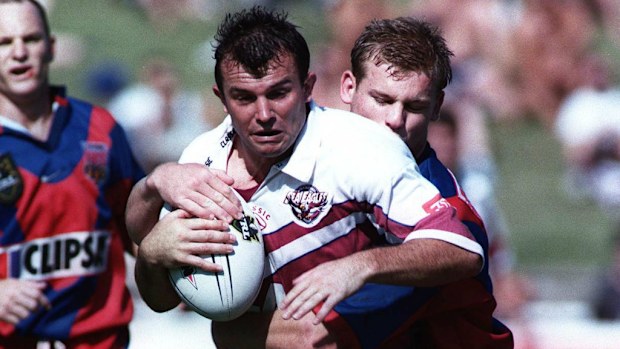 Craig Field - pictured during his NRL playing career - has been sentenced to a minimum of 7.5 years in prison for manslaughter. (AAP)