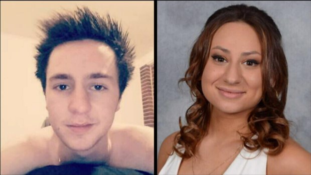 Harley Churchill and Ivana Clonaridis were killed in the crash. (9NEWS)