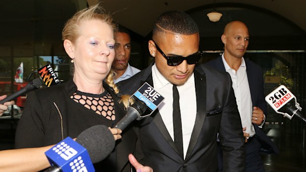 Jamil Hopoate leaves court. (AAP)