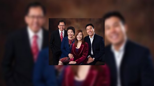 Curtis Cheng and his family. 