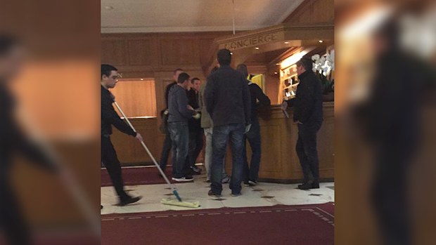 Police have arrested FIFA officials at a hotel in Switzerland. (9NEWS)