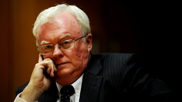 Richardson at a 2009 parliamentary inquiry. (AAP)
