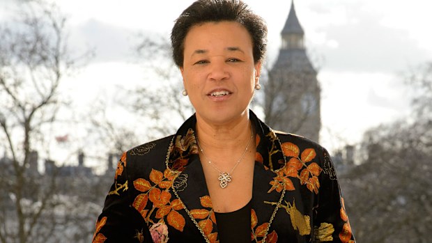 Baroness Patricia Scotland. 