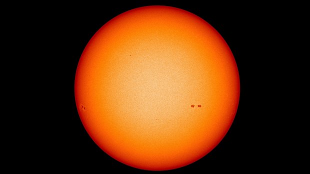A European research team is predicting a decrease in sunspots in the next 15 years. (AAP)