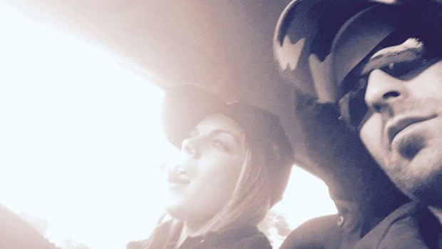 Police are searching for a man after he allegedly stole a phone before posting a photo to the stranger's Facebook page. (Victoria Police)