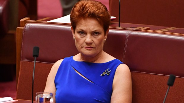 Pauline Hanson. 