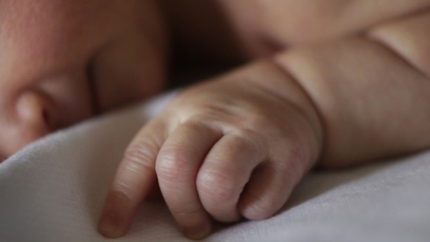 A sleeping baby. (AAP file  image)