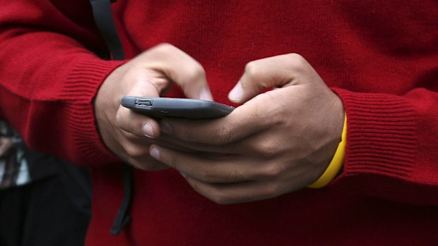 The man struck up a conversation with a woman named "Brittany" on Tinder. (AAP)
