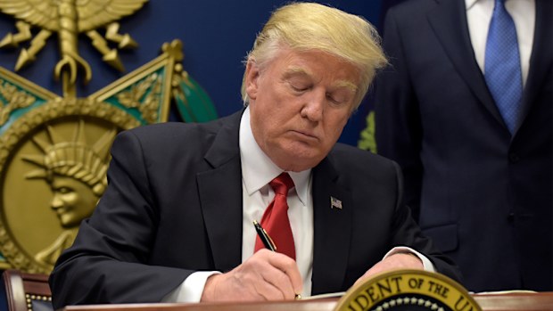 Donald Trump is said to pulling out of the Paris Agreement shortly. (File/AAP)